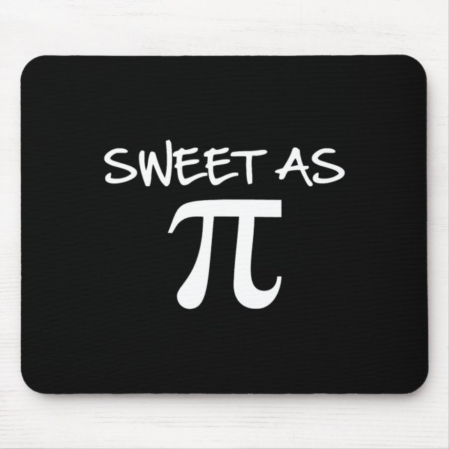 Mousepad Doce Como Torta Pi Fofa Pi Dia Presente Divertido  (Frente)