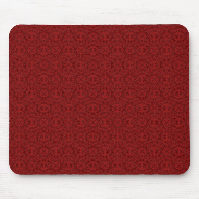 Mousepad Doce e Dcerto, Vermelho Escuro (Frente)