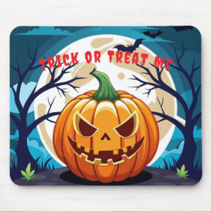 Mousepad Doce ou Travessura Abóbora Luar