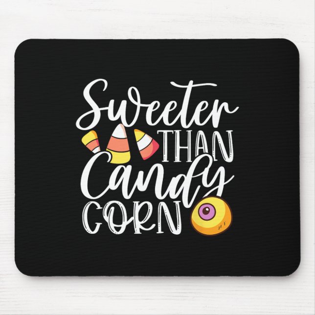 Mousepad Doce Que Doce Milho Halloween Candy Co (Frente)