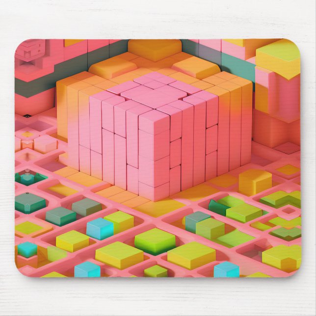 Mousepad Doçura Colorida (Frente)