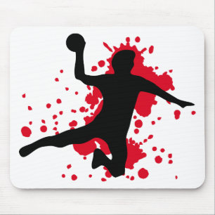 Mousepad dodgeball sangrento do handball