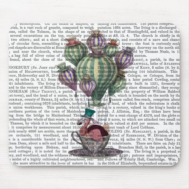 Mousepad Dodo em Teacup (Frente)