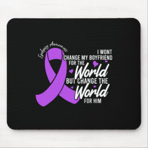 Mousepad Doença do Dia da Consciência da Epilepsia por namo
