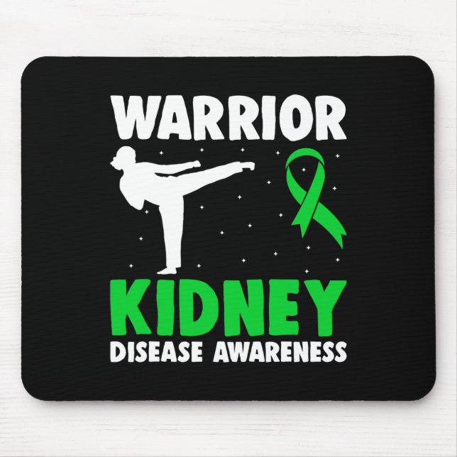 Mousepad Doença Guerreira Diálise Nefrite Orgã Doador Gre (Frente)