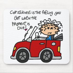 Mousepad Doença Humorística Do Carro