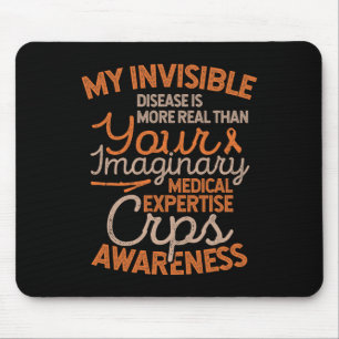 Mousepad Doença invisível Sensibilização para CRPS RSD