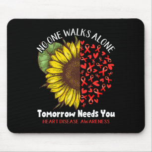 Mousepad Doença Ninguém Caminha Sozinho Amanhã Precisa De V