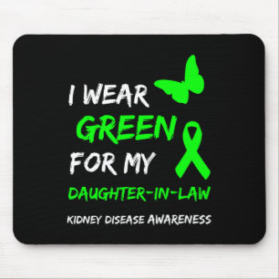 Mousepad Doença Renal Eu Visto Verde Para Minha Filha De Di