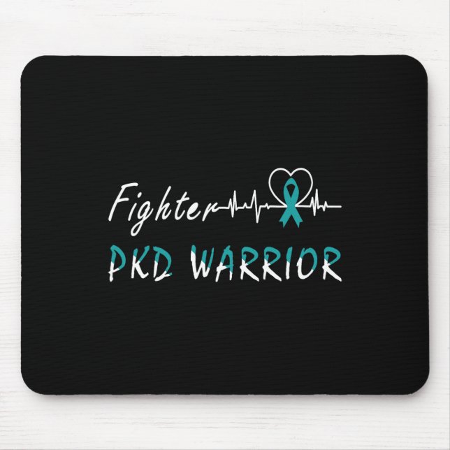 Mousepad Doença renal Guerreiro Pkd (Frente)