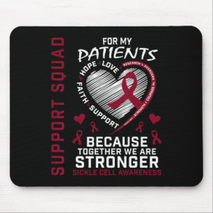 Mousepad Doentes Enfermeiros com Rubor, Rubor