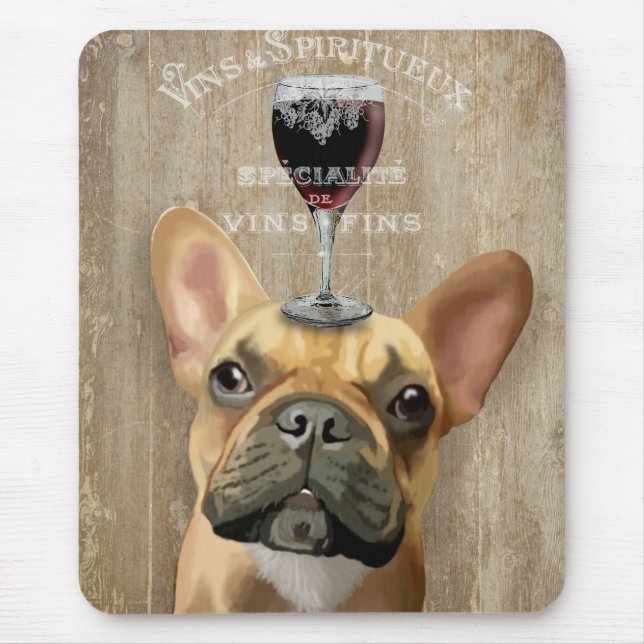 Mousepad Dog Au Vin, Buldogue Francês (Frente)