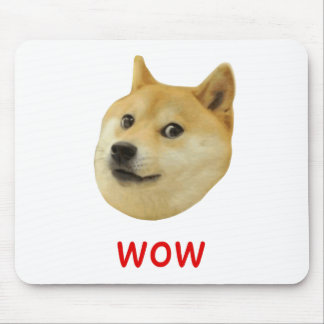 Mousepad Doge muito wow muito cão tal Shiba Shibe Inu