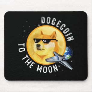 Mousepad Dogecoin Para O Memo De Criptomoeda Engraçado Da