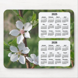 Mousepad Dogwood 2025-2026 calendário de 2 anos por Janz