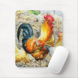 Mousepad Dois Arrastões-do-barão orgulhosos