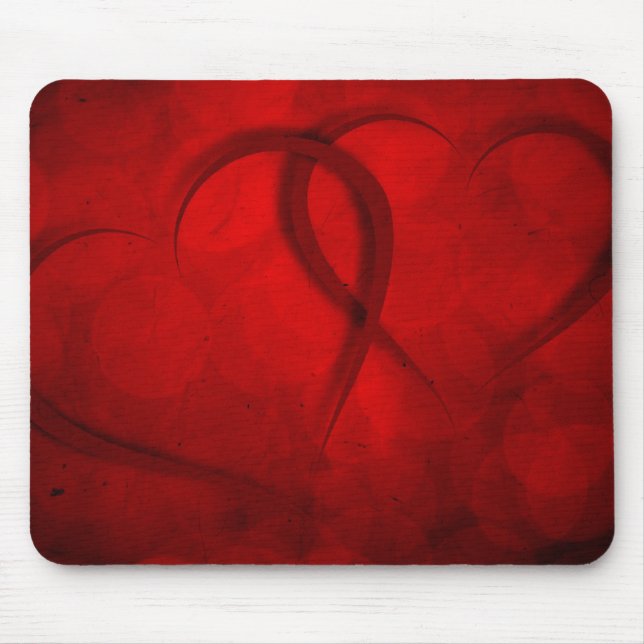 Mousepad Dois corações (Frente)