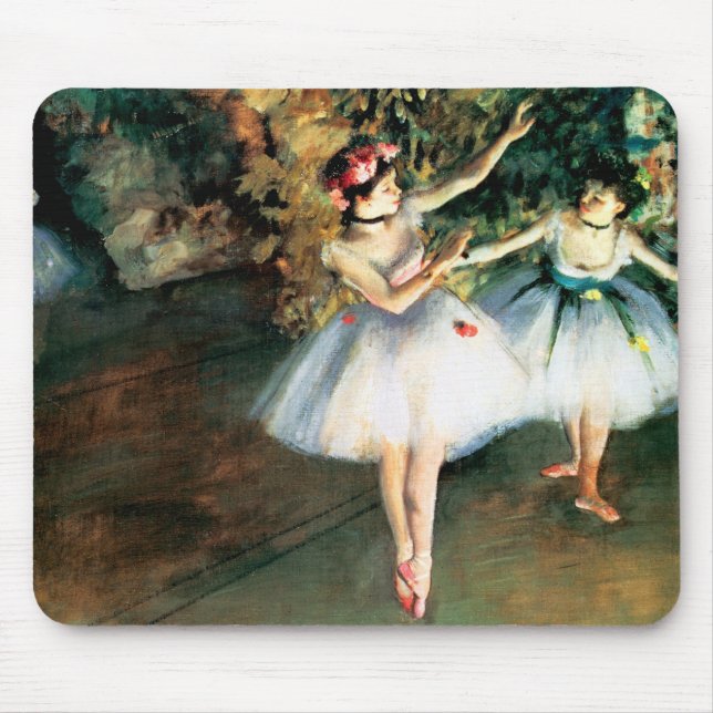 Mousepad Dois dançarinos em um Palco de Degas (Frente)