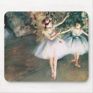 Mousepad Dois dançarinos em um Palco de Edgar Degas, Vinta