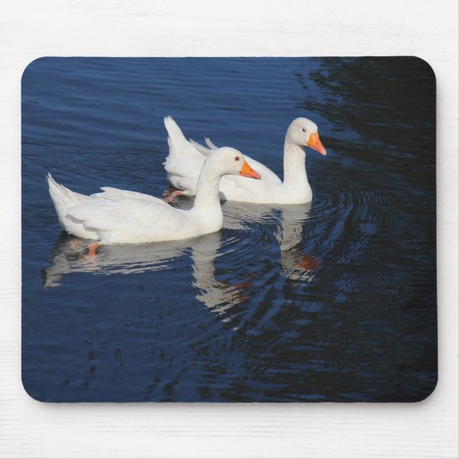 Mousepad Dois Emden Geese (Frente)