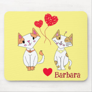 Mousepad Dois Gatos