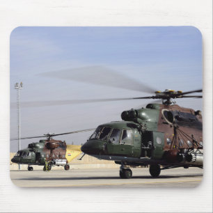 Mousepad Dois helicópteros iraquianos do quadril Mi-17