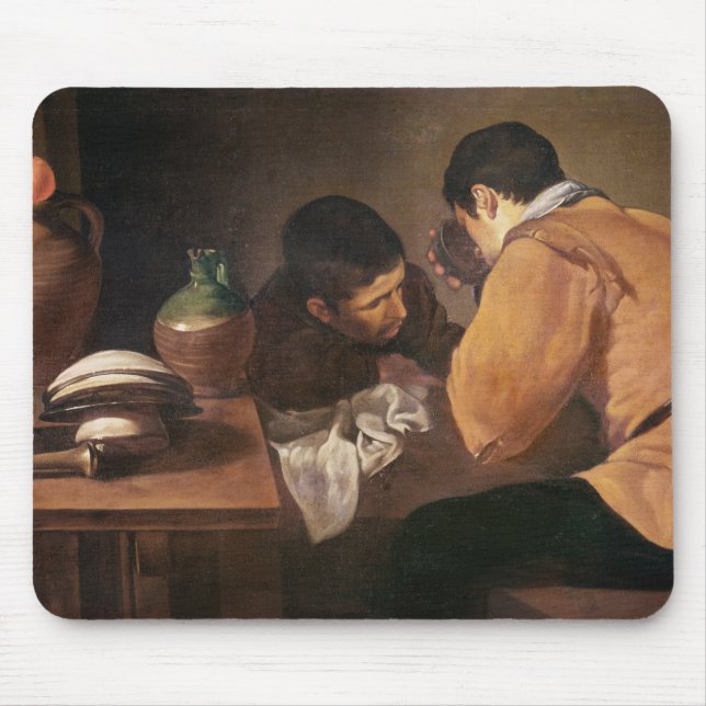 Mousepad Dois homens na mesa, c.1620-21 (Frente)