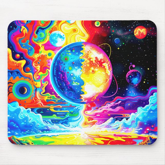 Mousepad Dois mundos (Frente)
