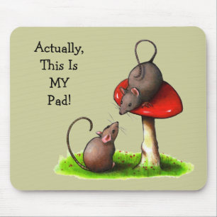 Mousepad Dois ratos bonitos: Toadstool: Esta é MINHA