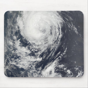 Mousepad Dois sistemas do tufão que aproximam o Extremo