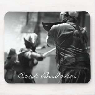 Mousepad Dojo do mousemat do kendo de Budokai da cortiça