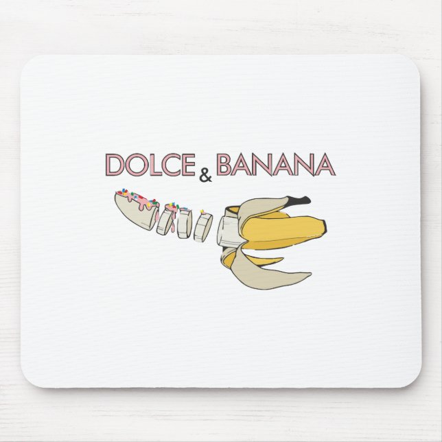 Mousepad Dolce & Banana (Frente)