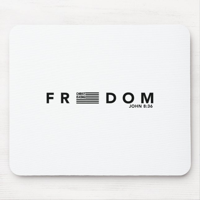 Mousepad Dom American Flag Christ Is King Sets You Design  (Frente)