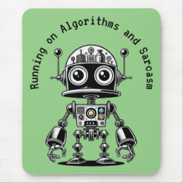 Mousepad Dome Head Robot - Executando em Algoritmos e Sarca