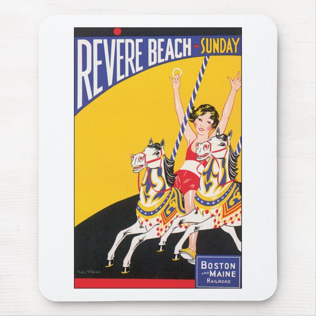 Mousepad Domingo de Revere Beach (Frente)