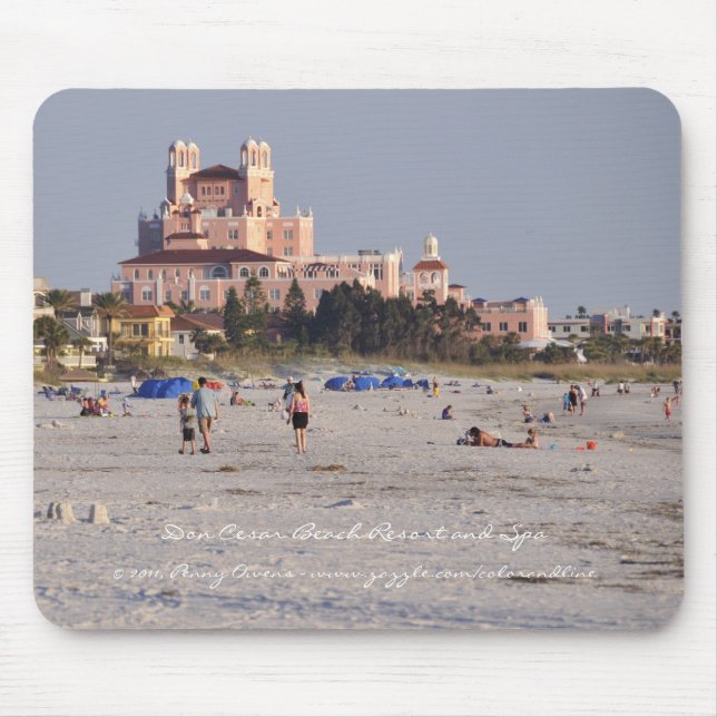 Mousepad Don Cesar - o castelo cor-de-rosa de Florida (Frente)