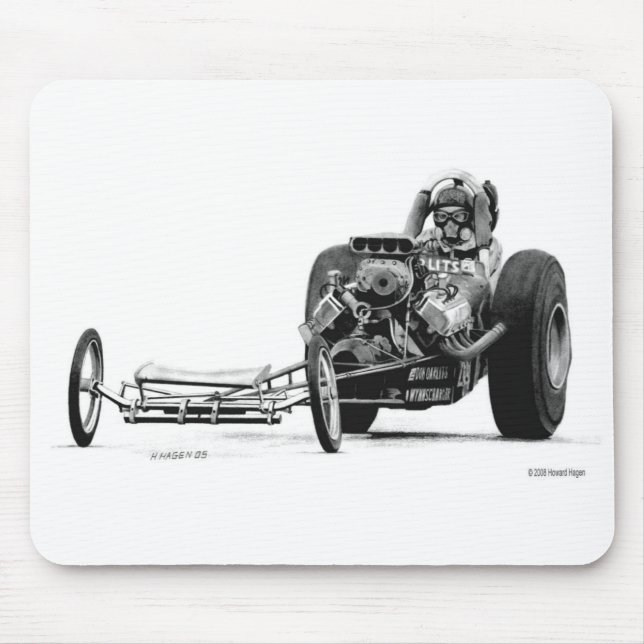 Mousepad Don Garlits (Frente)