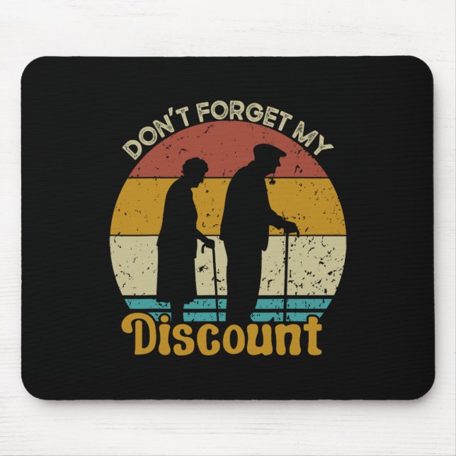 Mousepad Don&# para Esquecer as minhas velhas Pessoas engr (Frente)