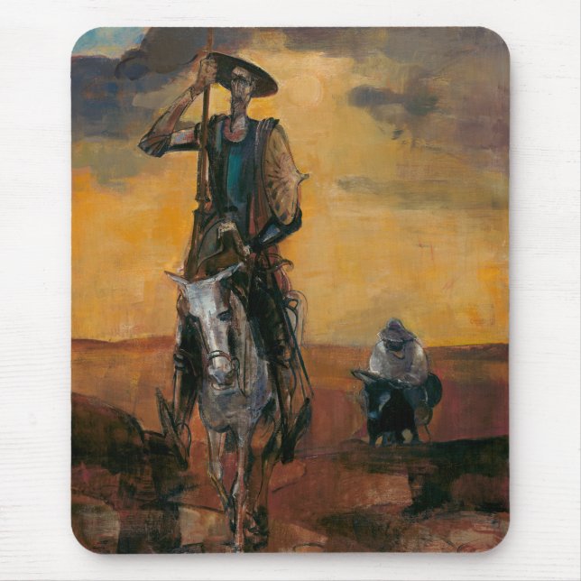 Mousepad Don Quixote no Caminho Stanislav Stanek (Frente)