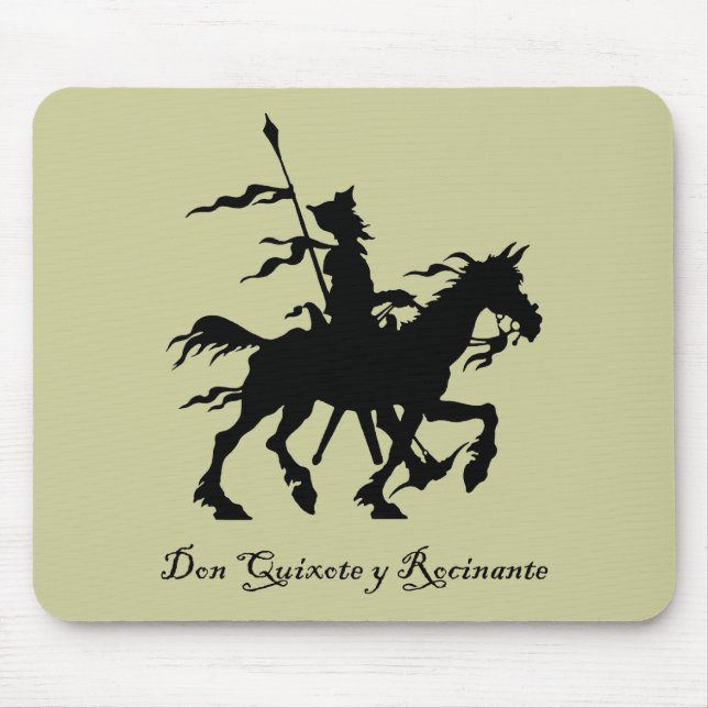 Mousepad Don Quixote y Rocinante (Frente)