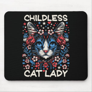 Mousepad Dona de Gato sem Filhos Gato Engraçado Amante 4