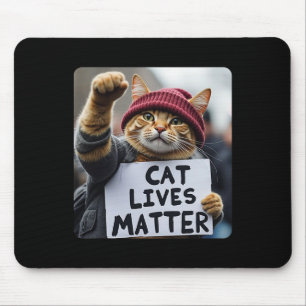 Mousepad Donald Trump 2025 Cats Live Problem