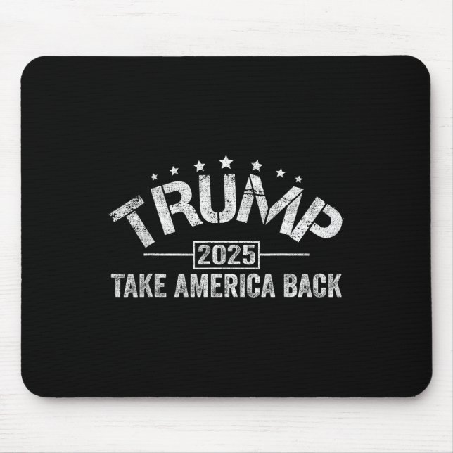 Mousepad Donald Trump 2025 Retira A América 4 De Julho El (Frente)