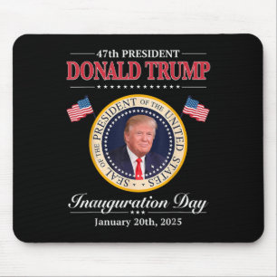 Mousepad Donald Trump 47.º Presidente Inauguração 2025 Sup