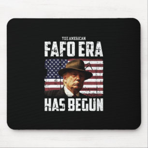 Mousepad Donald Trump A Era Fafo Americana Em Volta E Encon