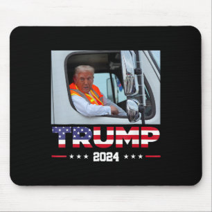 Mousepad Donald Trump Corre No Caminhão De Lixo 1