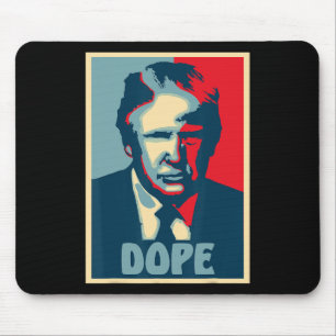 Mousepad Donald Trump Droga Eleição Diversão Presidente EUA