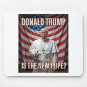 Mousepad Donald Trump É O Novo Papa