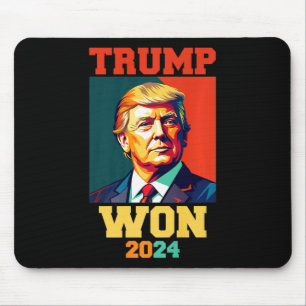 Mousepad Donald Trump Ganhou A Inauguração Eleitoral 2024 H