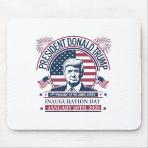 Mousepad Donald Trump ganhou o 47.º Presidente - 2024 Potus